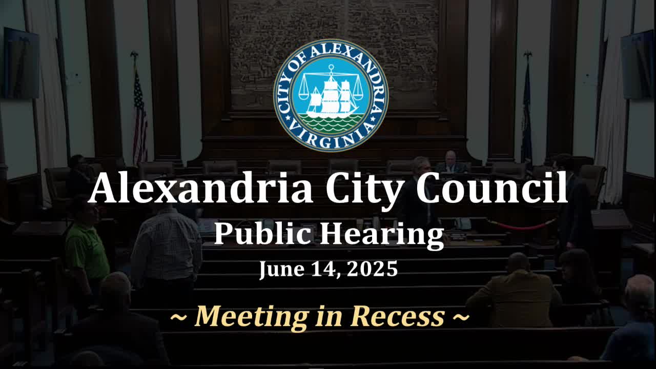 Council endorses staff to refine Alexandria Fund for Human Services after independent evaluation; nonprofits seek bigger budget and clearer reporting