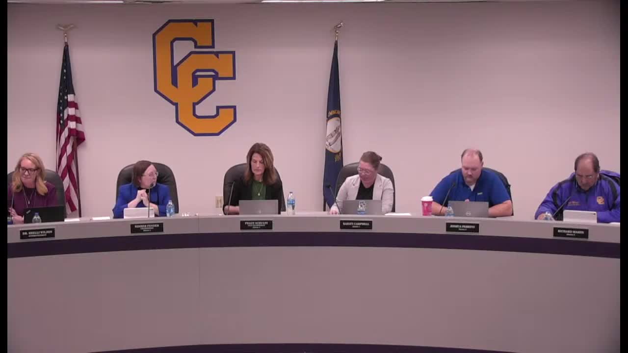 Campbell County School Board appoints Miss Schultz to local planning committee