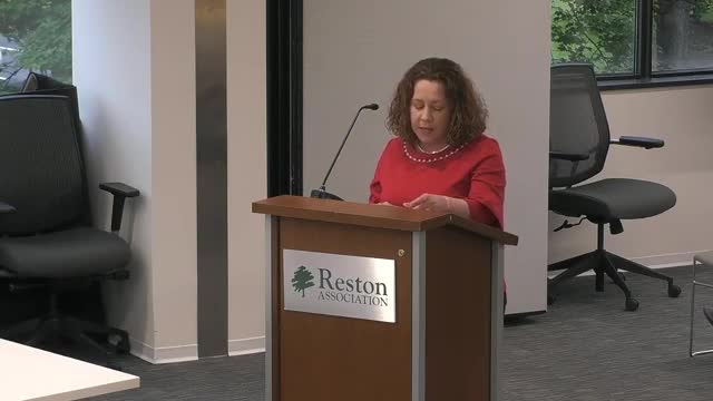 Reston Residents Urge RA Board to Reject Golf Course Development Proposal