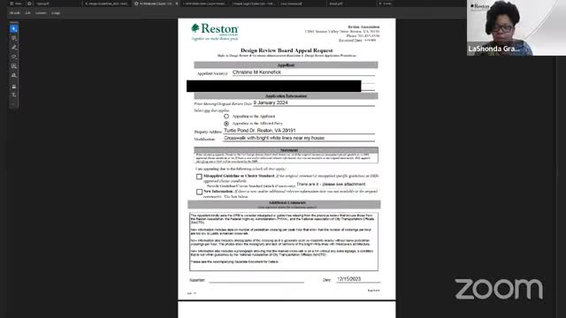 Design Review Board denies appeal for painted crosswalk guidelines
