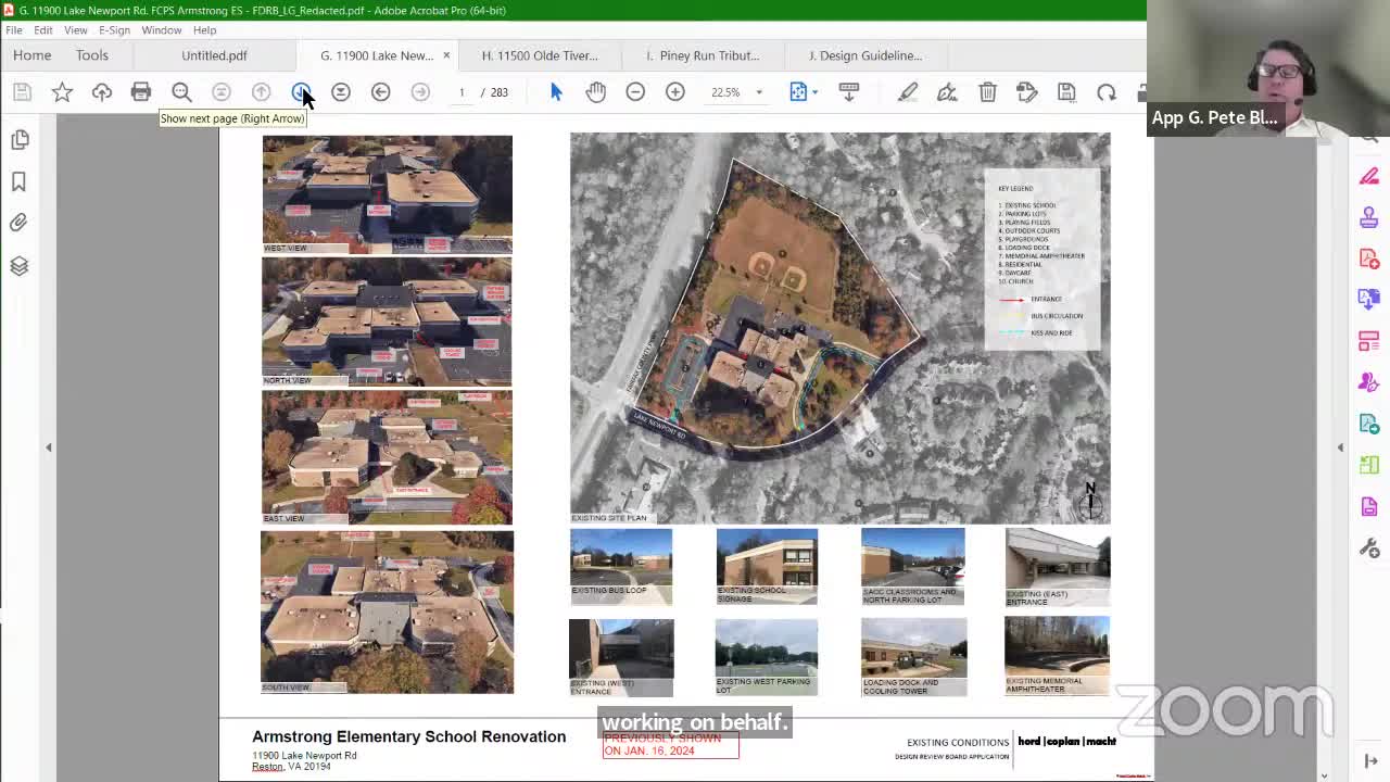 Architects present updated design plans for Armstrong Elementary School renovations