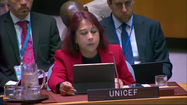UNICEF urges action to protect children in armed conflict amid rising violence