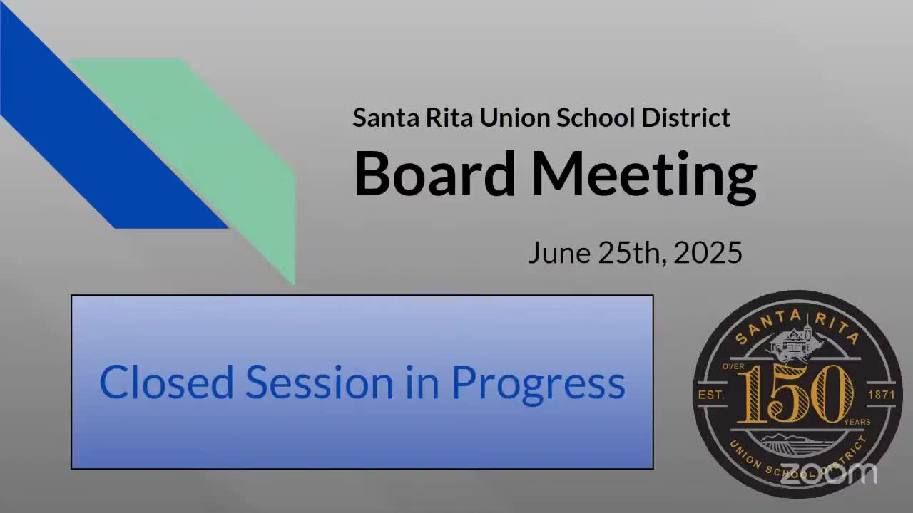 Santa Rita Union board adopts LCAP and approves first draft of 2025–26 budget