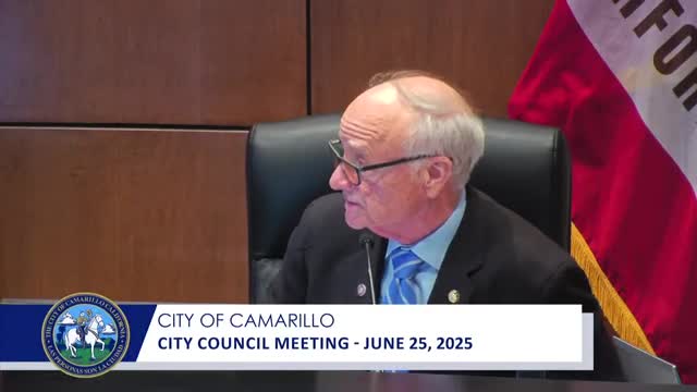 Camarillo council approves fifth amendment to city manager’s employment agreement, 4% raise and sick‑leave cashout