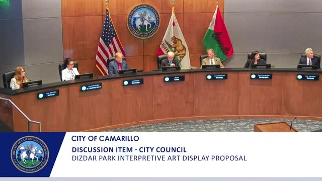 Council approves $100,000 interpretive art display at Dizdar Park with local fabrication and community engagement