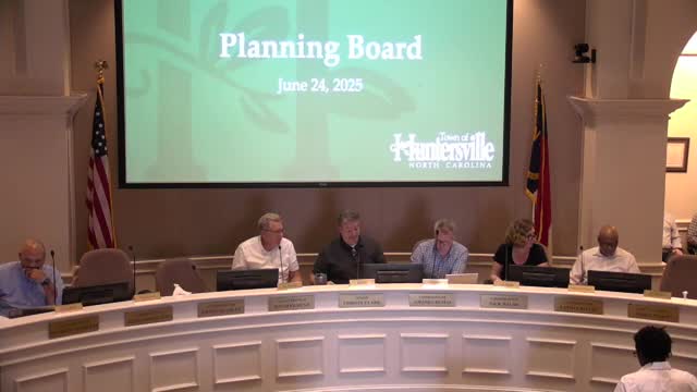 Huntersville planning board recommends denial of Holbrook Phase 2 rezoning after neighbors raise tree, driveway and traffic concerns