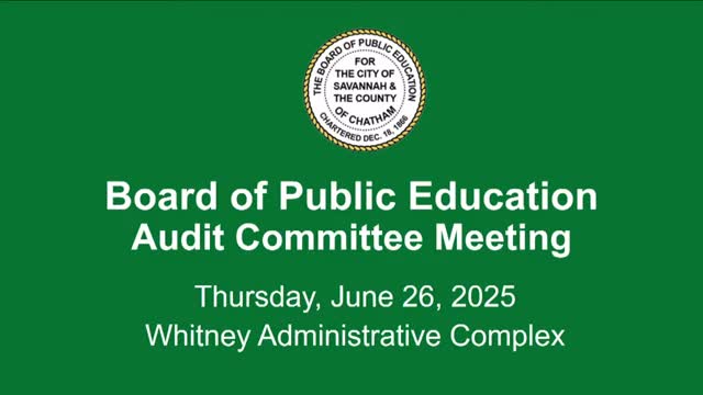 Audit committee approves FY2026 audit plan, amends business-process review count