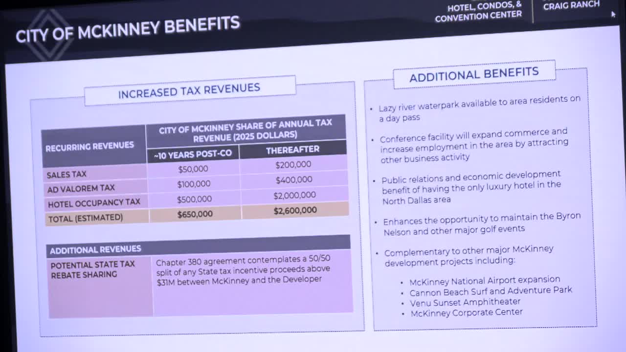 McKinney City Council Approves $325M JW Marriott Resort Development Plan