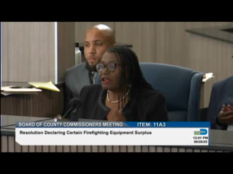 Commissioner urges equitable distribution of public safety equipment for all immigrants