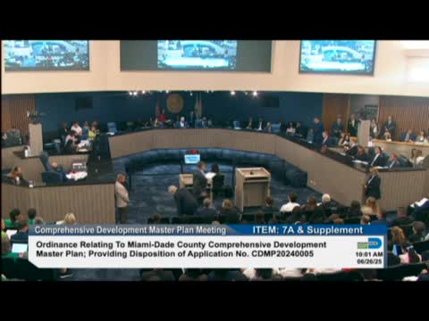 Builders Association urges Dade County to adopt 1 to 1 land-use ratio