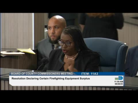 Miami Council debates donation of firefighting equipment amid human rights concerns in Dominican Republic