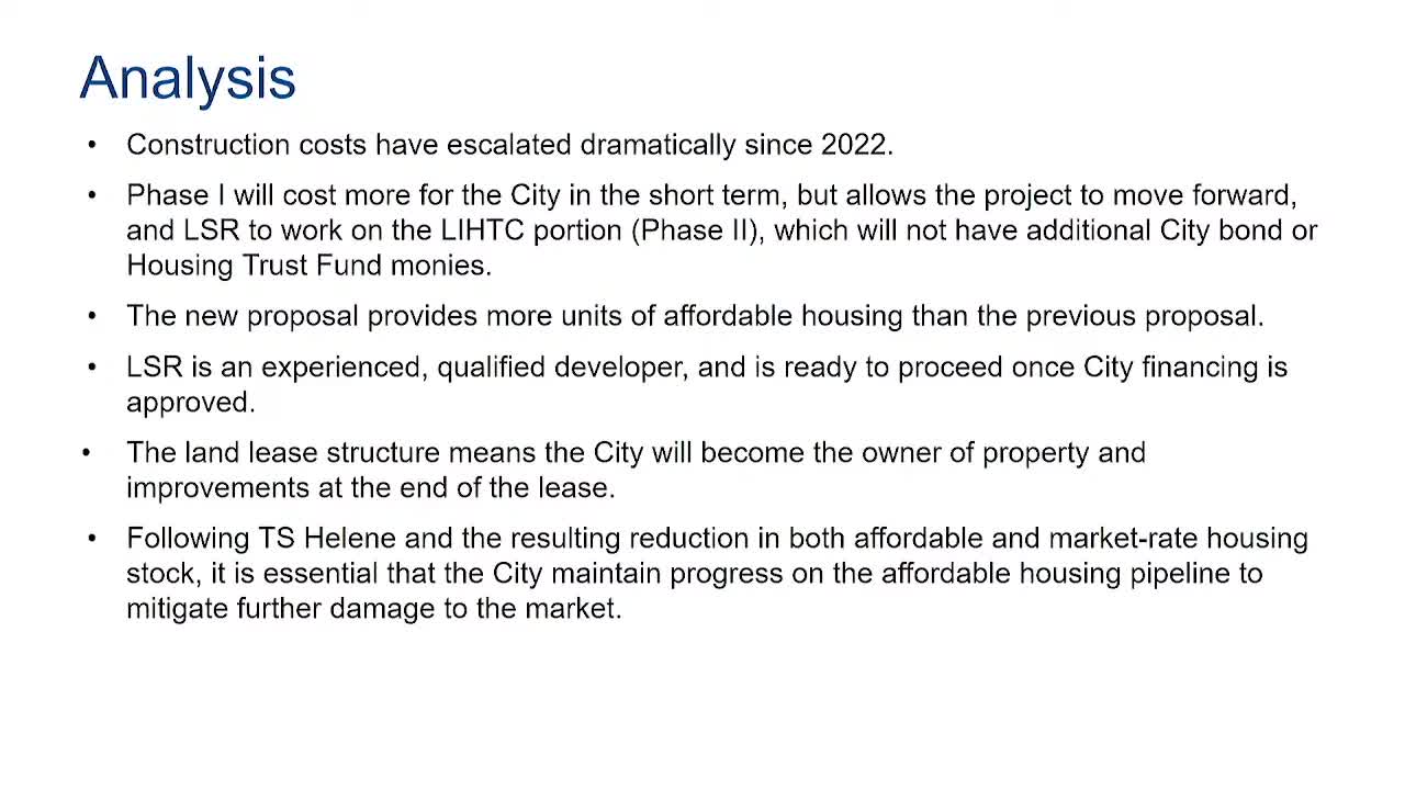 Asheville City Council approves 162 affordable units development and $3M loan proposal