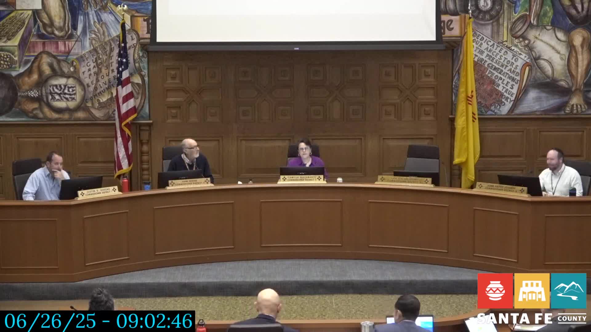 Santa Fe County managers outline FY2026 capital and maintenance priorities, urge completing existing projects first