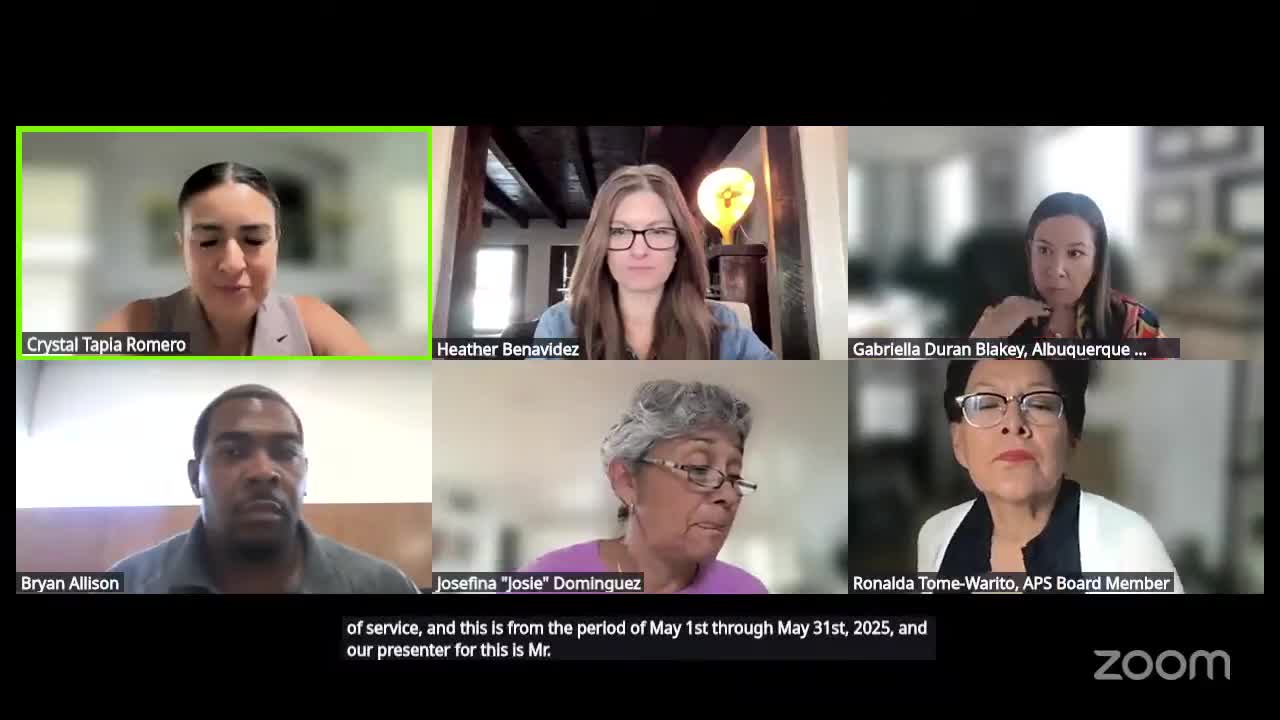 APS reviews May list of equipment and furniture to be taken out of service totaling roughly $10.5 million