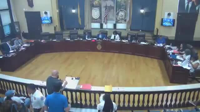 Council puts DPW and dispatch‑center items on consent; members request resumes and inspection records for $475,000 project manager contract