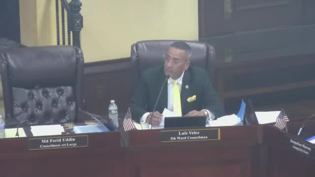 Paterson council approves 2% estimated tax bills, $54.5 million temporary appropriation after weeks of debate