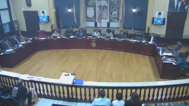 Paterson council meeting roundup: payment of bills, street namings, honors, handicapped‑parking ordinances and other votes