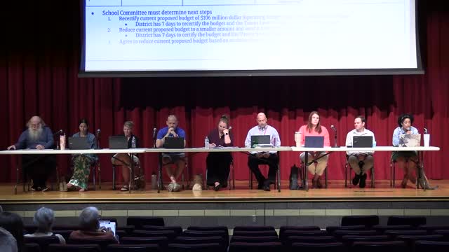 School Committee debates community engagement and budget options amid growing concerns