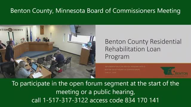 Benton County approves countywide residential rehab loan program using local housing aid