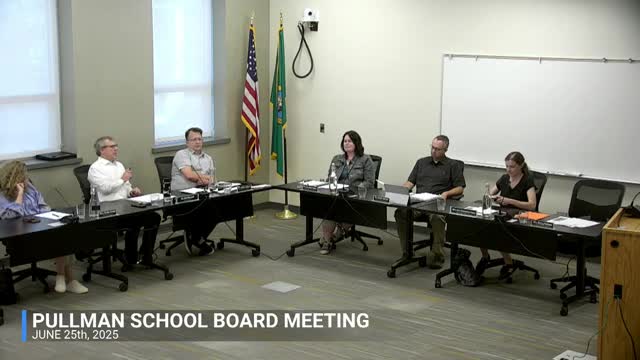 Pullman School Board introduces new principals and discusses budget updates