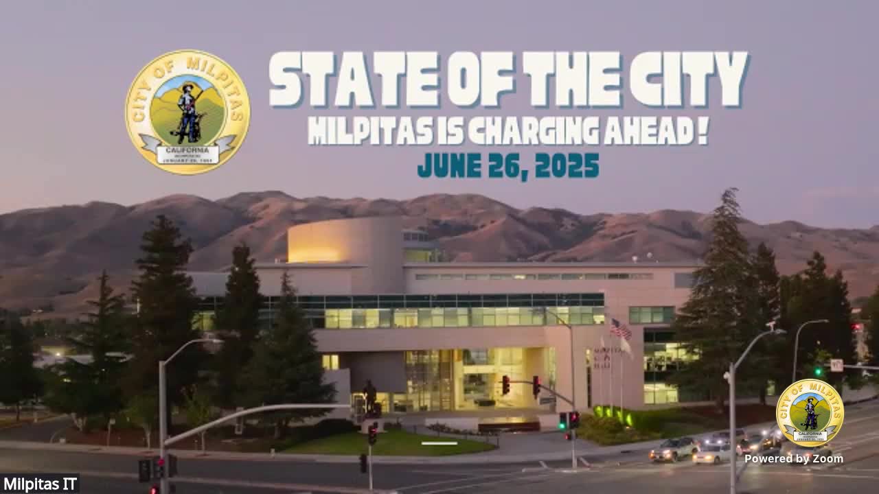 Milpitas City Council opens special meeting ahead of 2025 State of the City