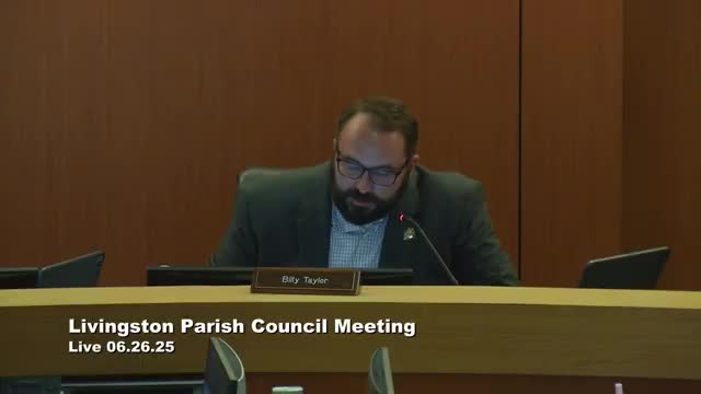 Livingston Parish Council recognizes French Settlement Elementary Trash Busters for community leadership