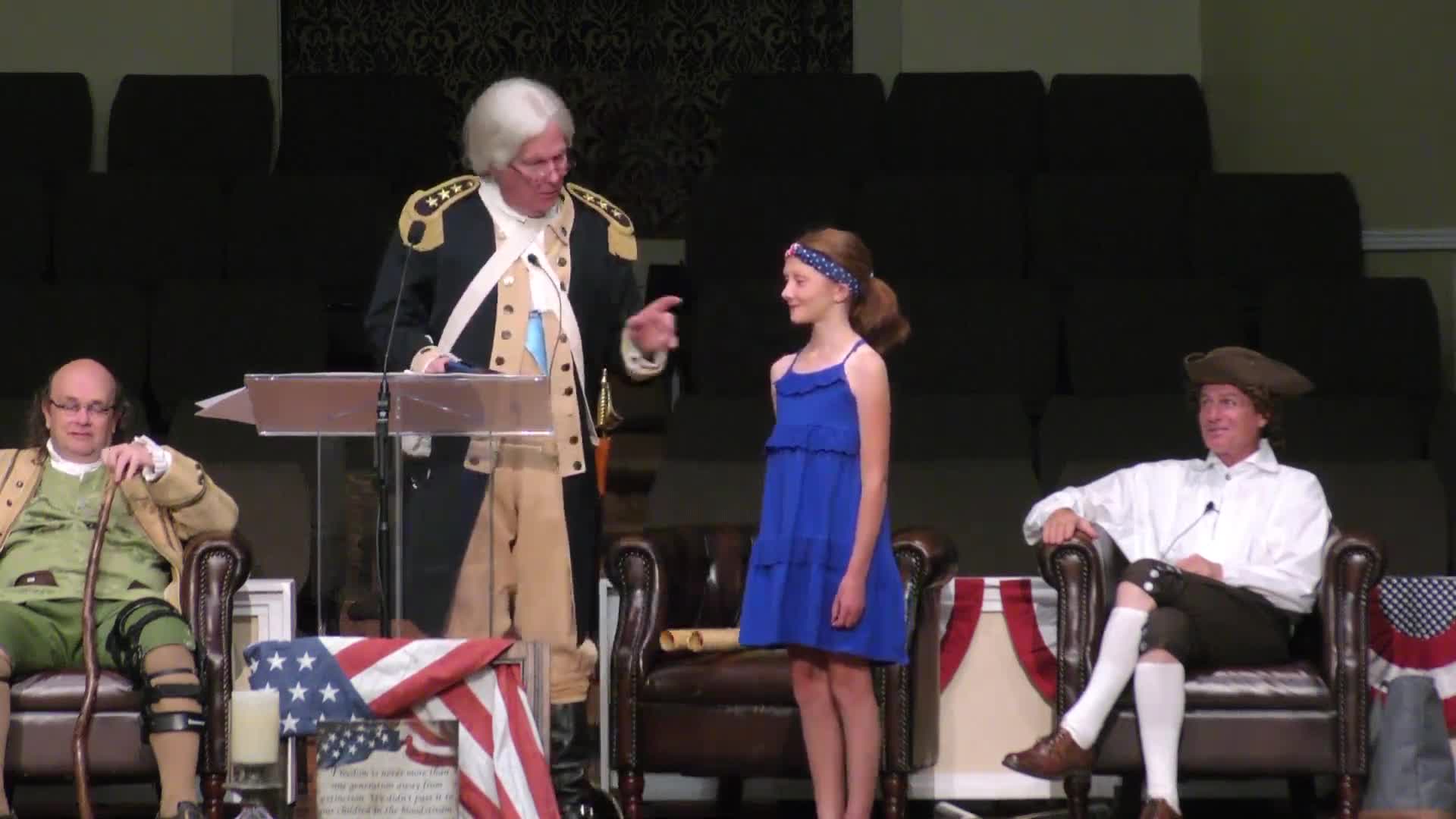 Eleanor Parke Custis Washington transforms George Washington's outlook on family and laughter