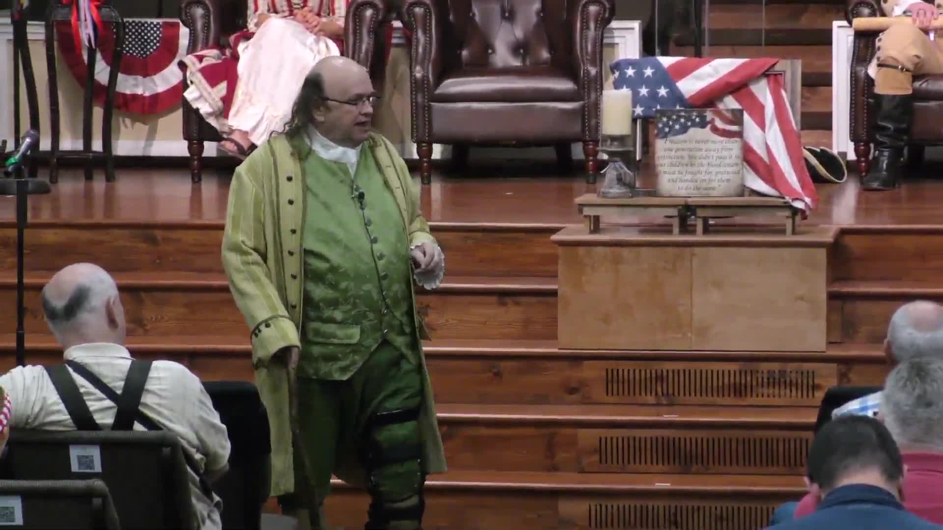 Speaker honors Lafayette's role in American Revolution and reflects on founding principles
