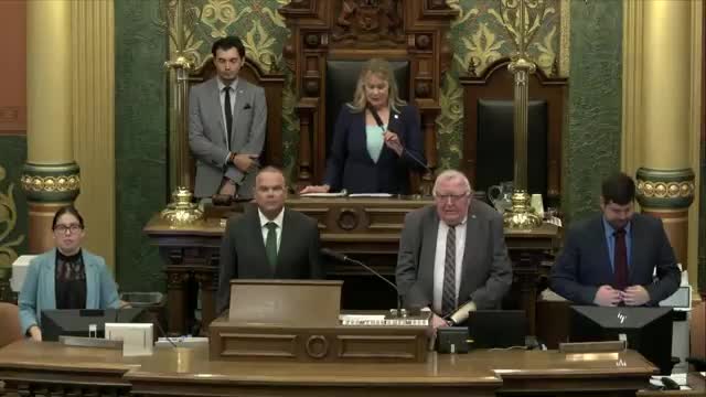 Representative Coontz honors intern Lila Abdullah for exceptional service in Michigan House