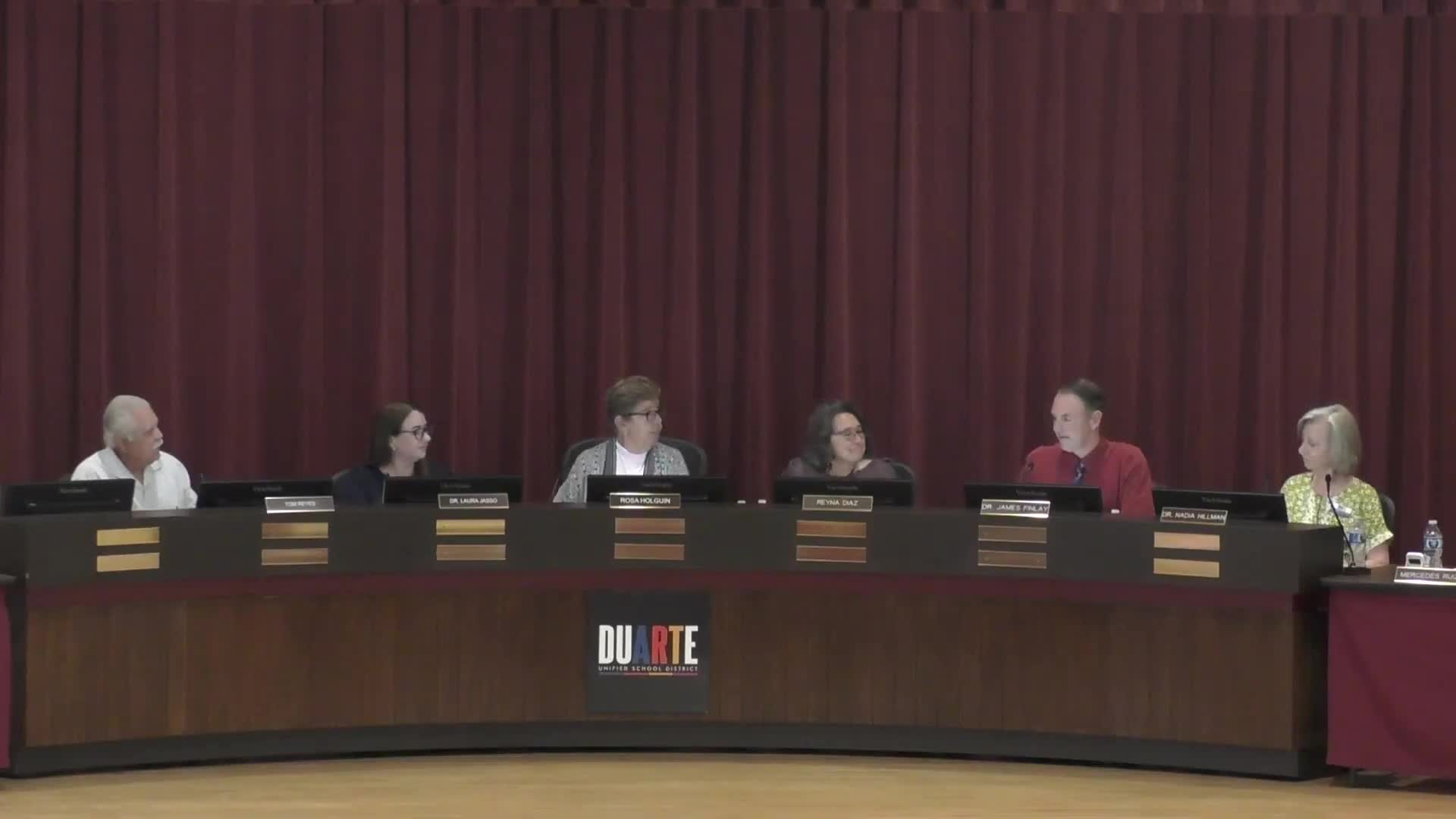 Board members celebrate Maxwell's Brain Trust program and recognize student athletes