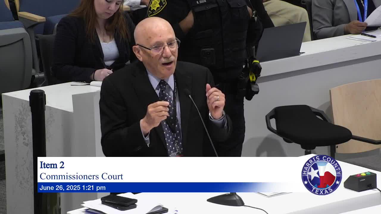 Harris County officials review $2.5 billion bond allocation in flood control meeting