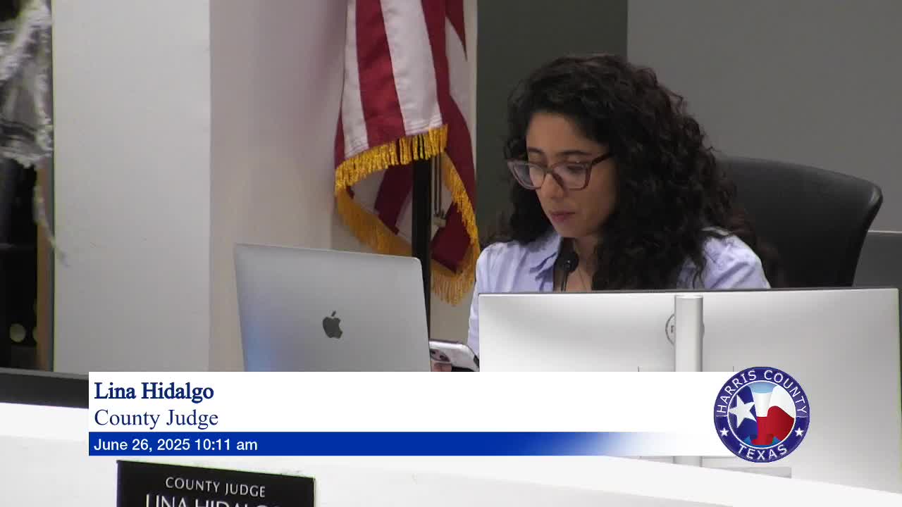 Harris County Court addresses flood bond program as community voices equity concerns