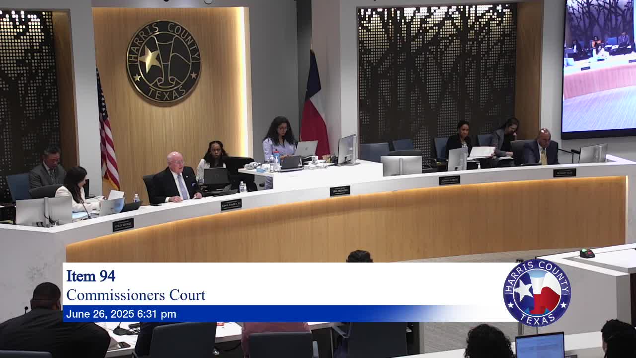 Harris County approves Bayland Park master plan to enhance community engagement and accessibility