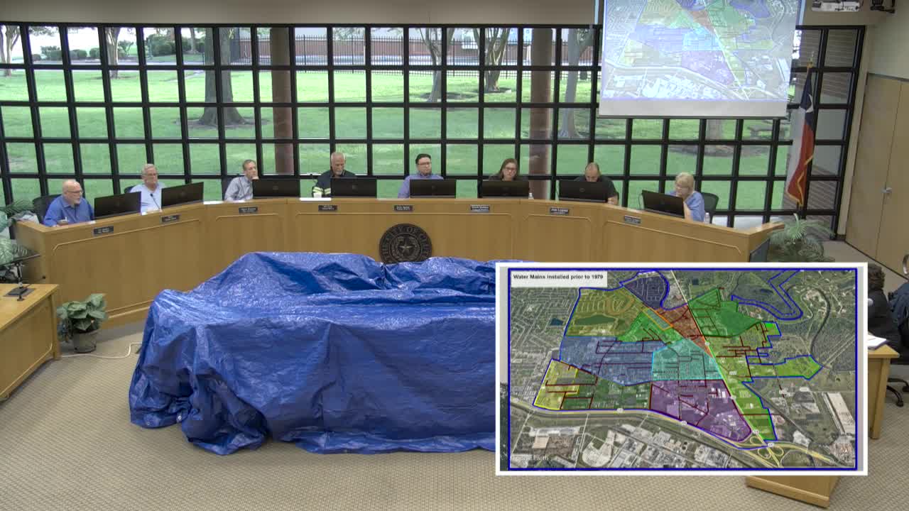 City plans $26M water and sewer infrastructure upgrade project