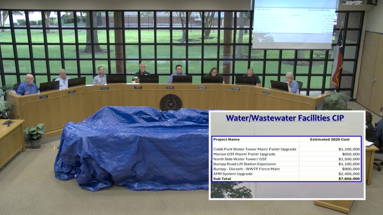City Council addresses $500 million water and sewer infrastructure upgrades