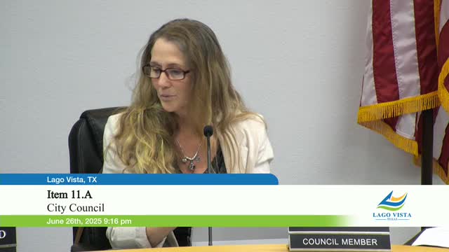 Lago Vista City Council approves grant application for new police officer funding