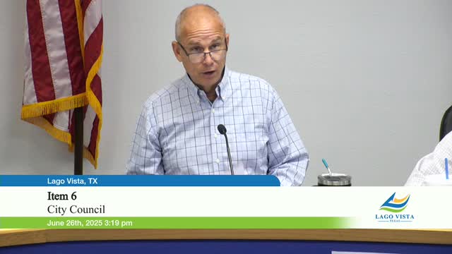 Lakeside residents voice road safety and budget concerns at Lago Vista council meeting