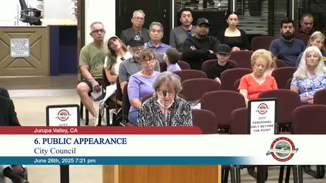 Residents urge city maintenance for V Ditch under council member Carmona's oversight