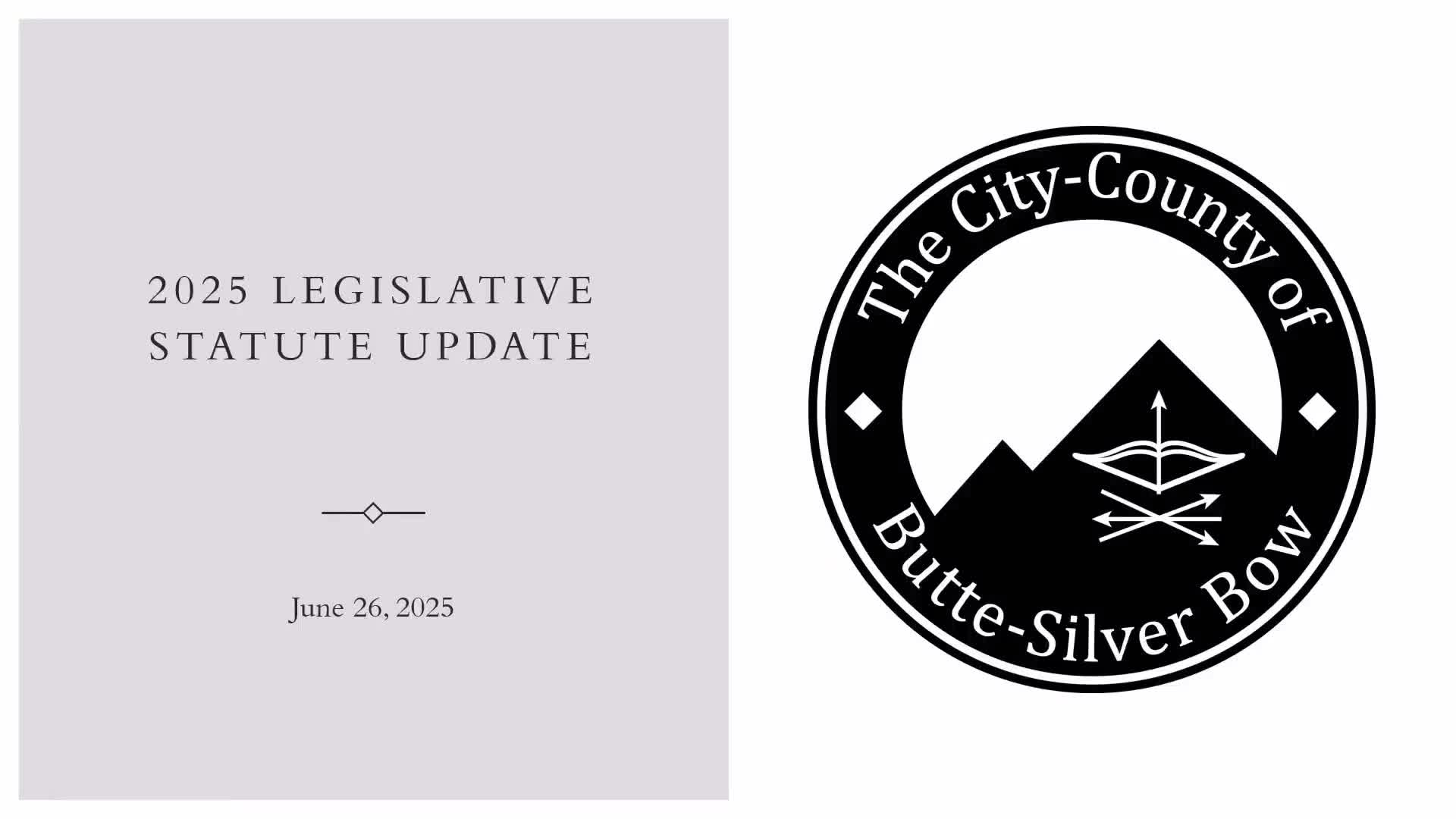 Planning staff outlines 2025 state legislative changes that will affect local zoning and subdivision rules