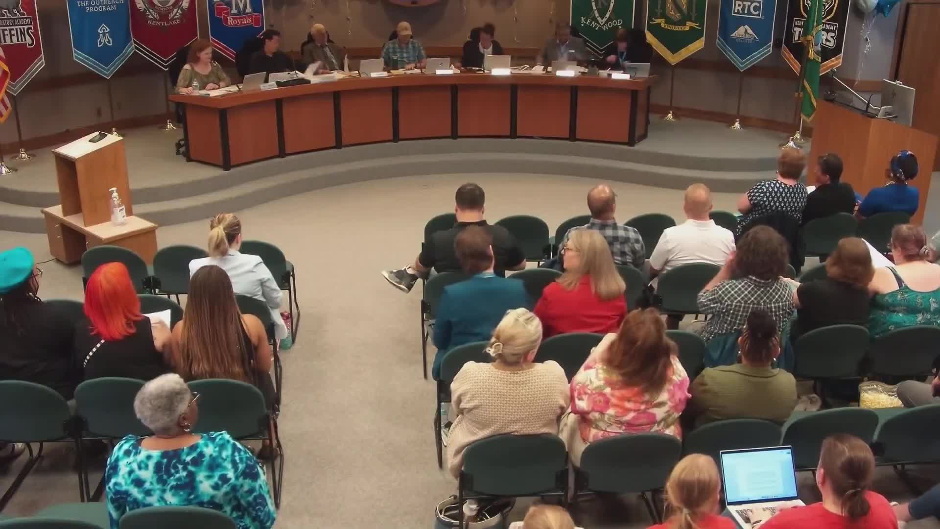 Board adopts 2025–26 budget after debate; amendment to fund district‑wide 3‑day fifth‑grade camp fails