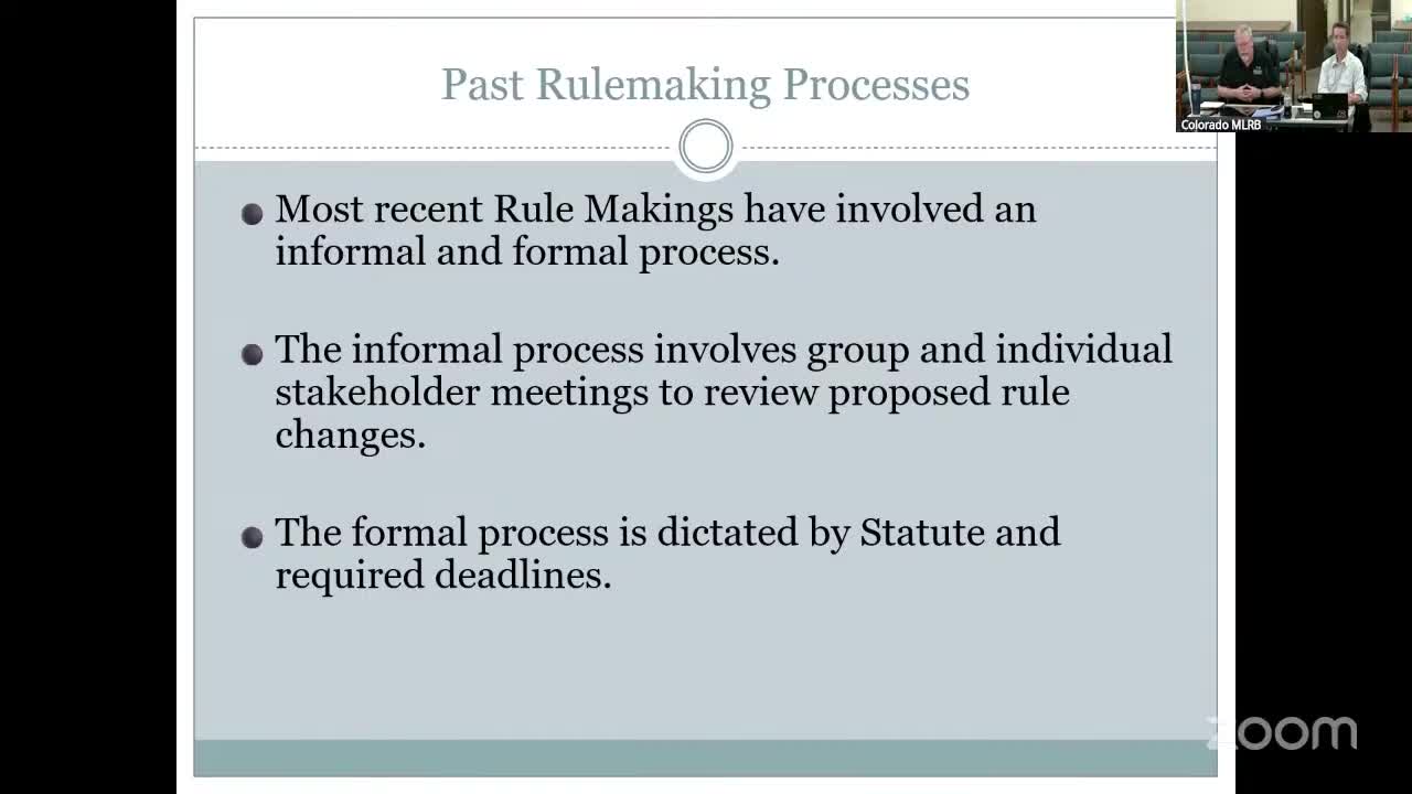 Stakeholders kick off Colorado rulemaking process for construction materials and hard rock