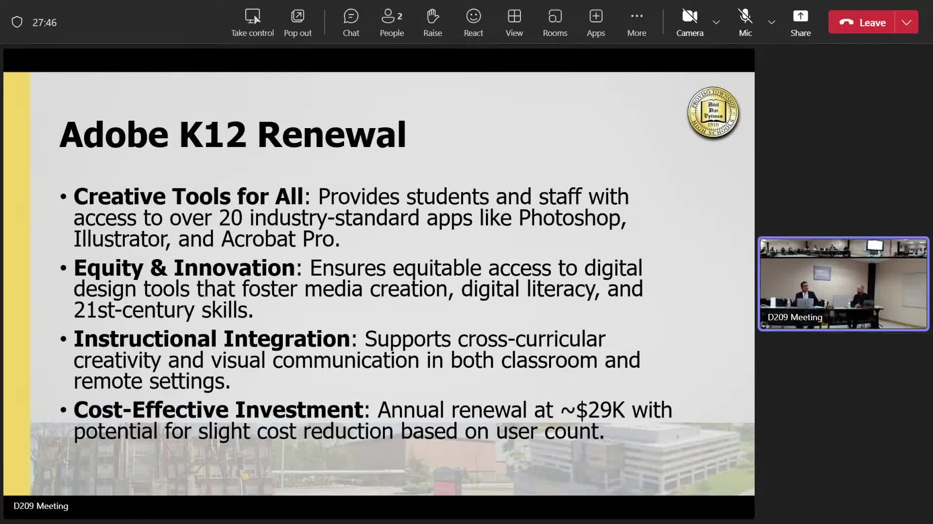 School Board evaluates shift to Cambridge ACT digital test preparation materials