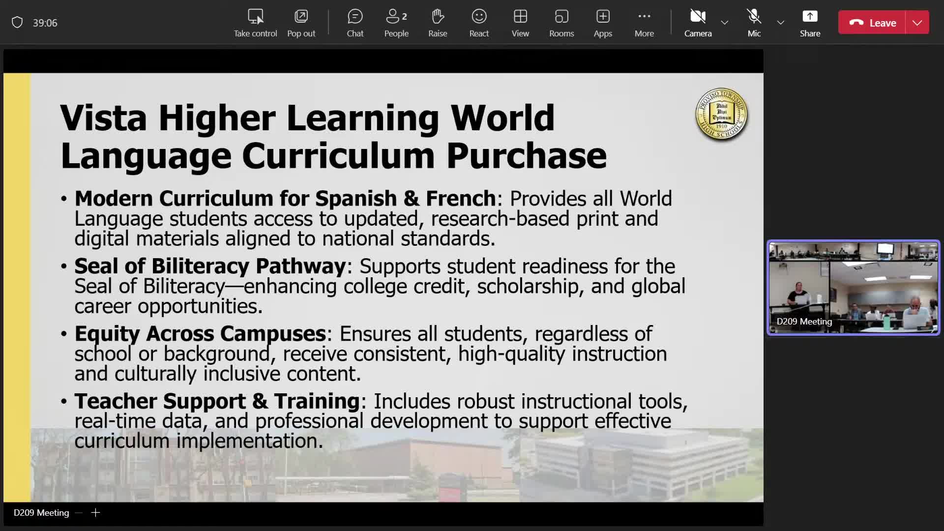 School Board considers $371K world language curriculum for French and Spanish classes