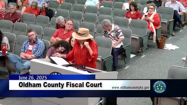 Community members oppose data center proposal over environmental concerns in Oldham County