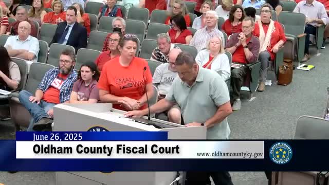 Oldham County residents rally against proposed data centers threatening community spirit