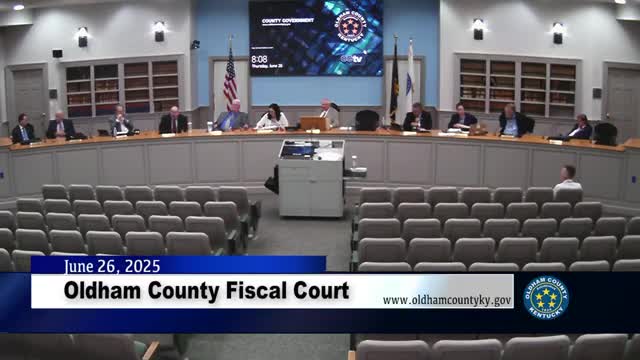 Oldham County magistrate urges upholding subdivision agreement during fiscal court meeting