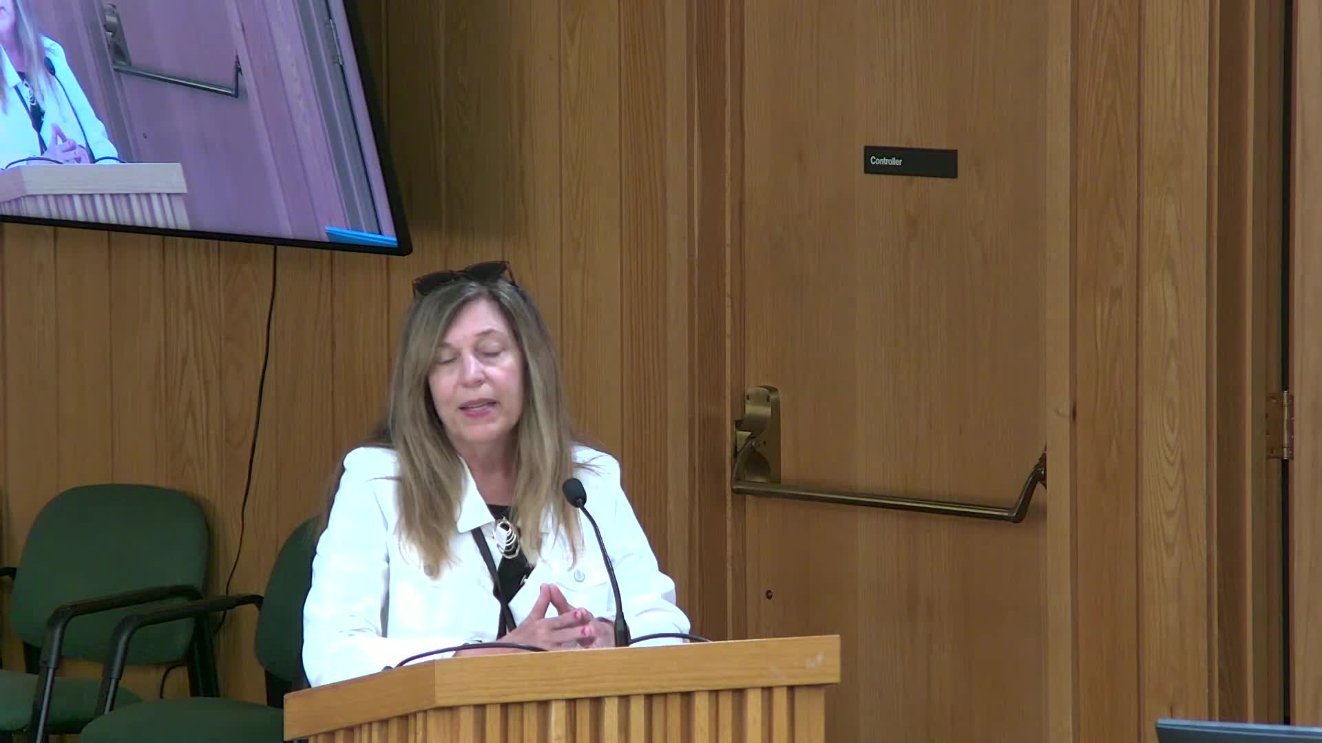 Commissioner Haskell discusses mental health collaboration with Eaton Rapids Medical Center