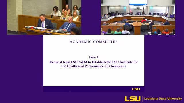 LSU establishes new research institute and trauma center for medical innovation