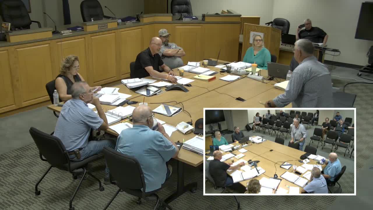 Emergency Manager Greg advocates for dedicated assistant during crisis workloads