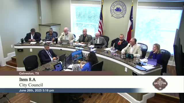 Galveston City Council defers right-of-way abandonment pending Port compliance